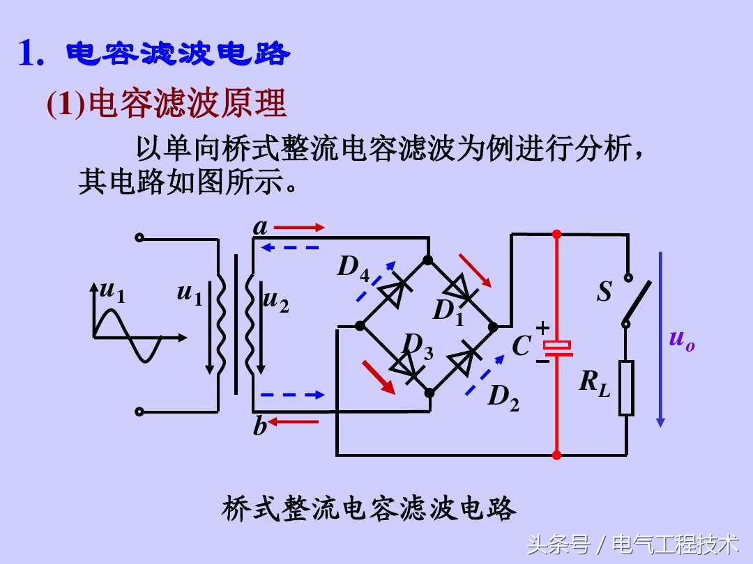 电容滤波和电感滤波电路结构,电容滤波电路是如何实现滤波的