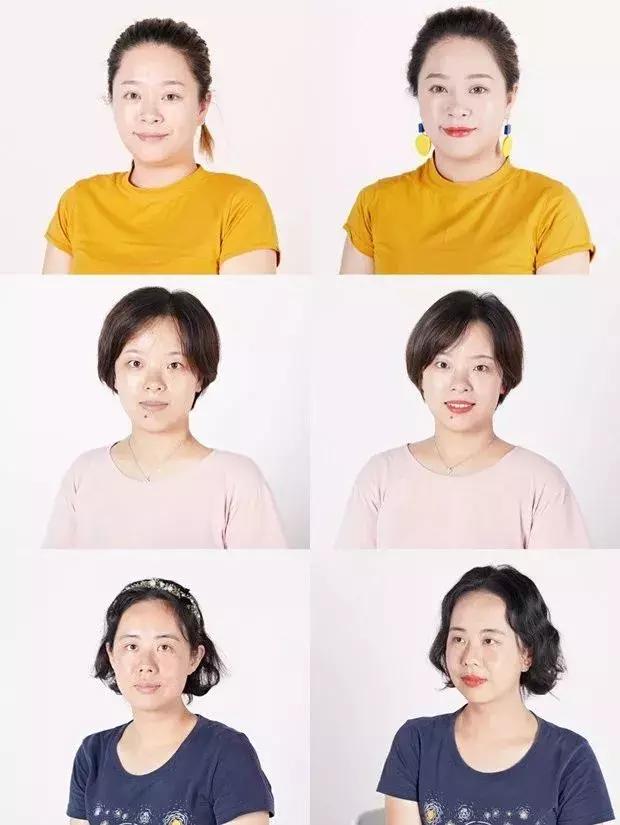 我们找了3位不会化妆的手残妇女，5分钟后变成了这样……