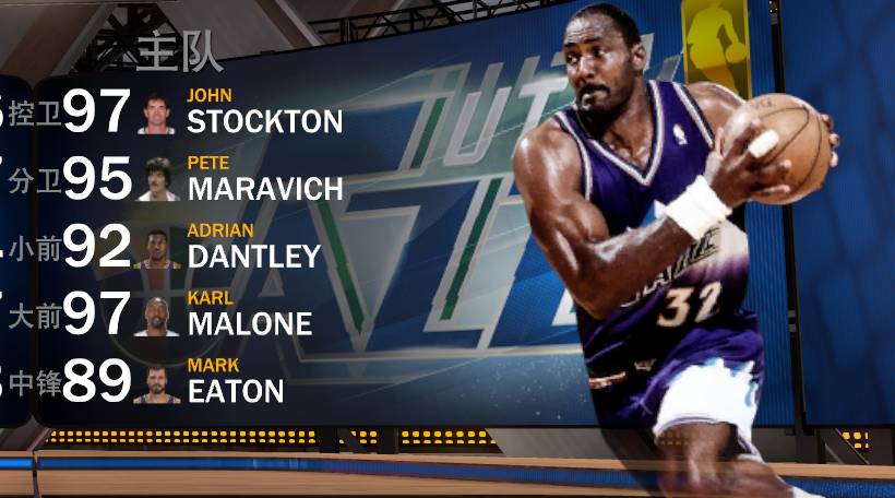 爵士队队史单场最高得分,爵士队犹他双煞