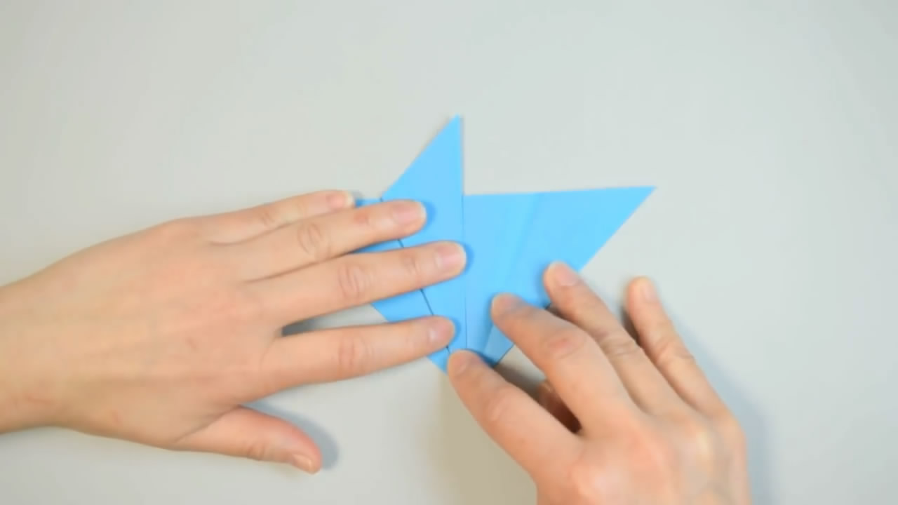 五角星折纸最简单的方法,小五角星折纸最简单教程