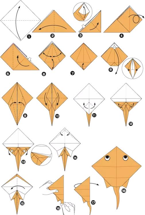 小孩都爱玩的手工趣味折纸,8-12岁儿童折纸超简单