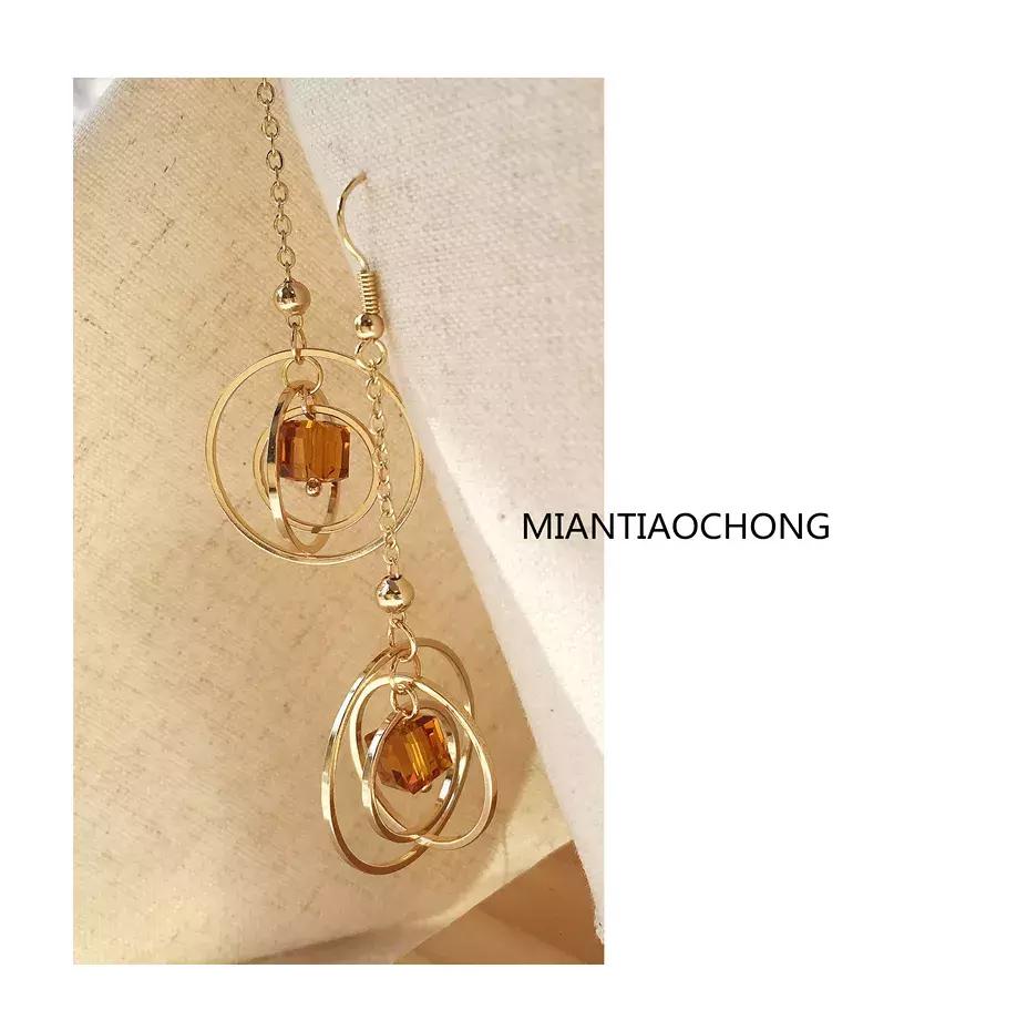 为了好看的耳钉打了耳洞,耳环推荐小众无耳洞