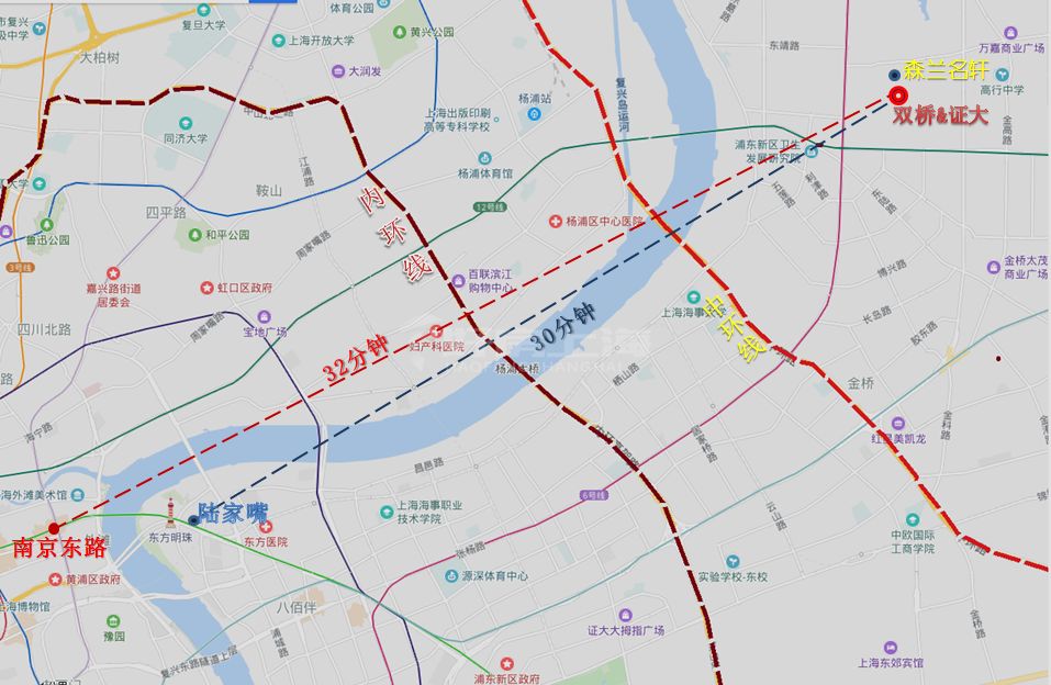 上海森兰名轩二期128平方二手房,买上海浦东森兰名轩二期房子价格
