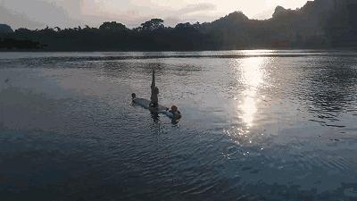 他在桂林复刻出《色戒》同款院子，还引来了《芳华》作者严歌苓