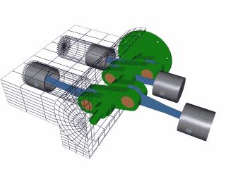 难得一见的机械原理图,机械原理动画演示机械零件大全