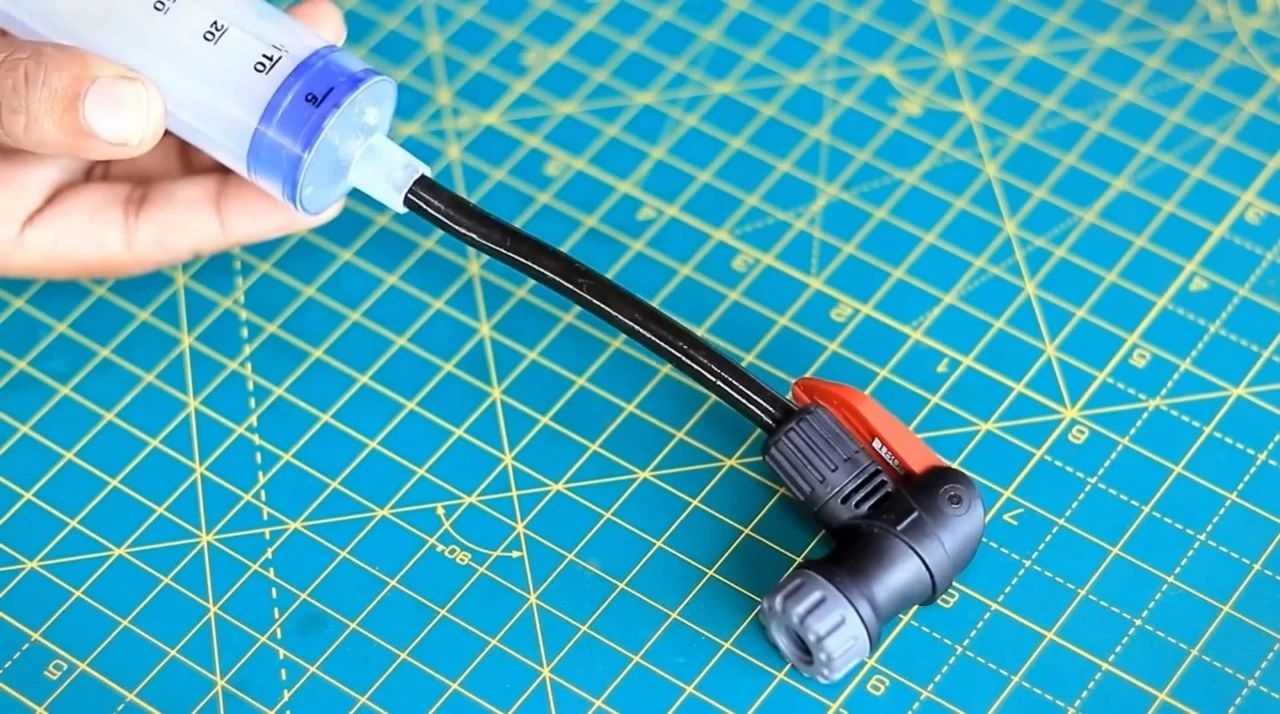 自制高压打气筒,打气筒便捷携带