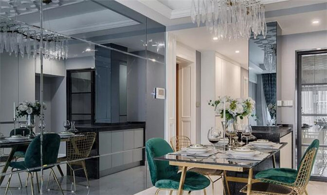 隶都景苑保定,保定现代装修设计实景案例