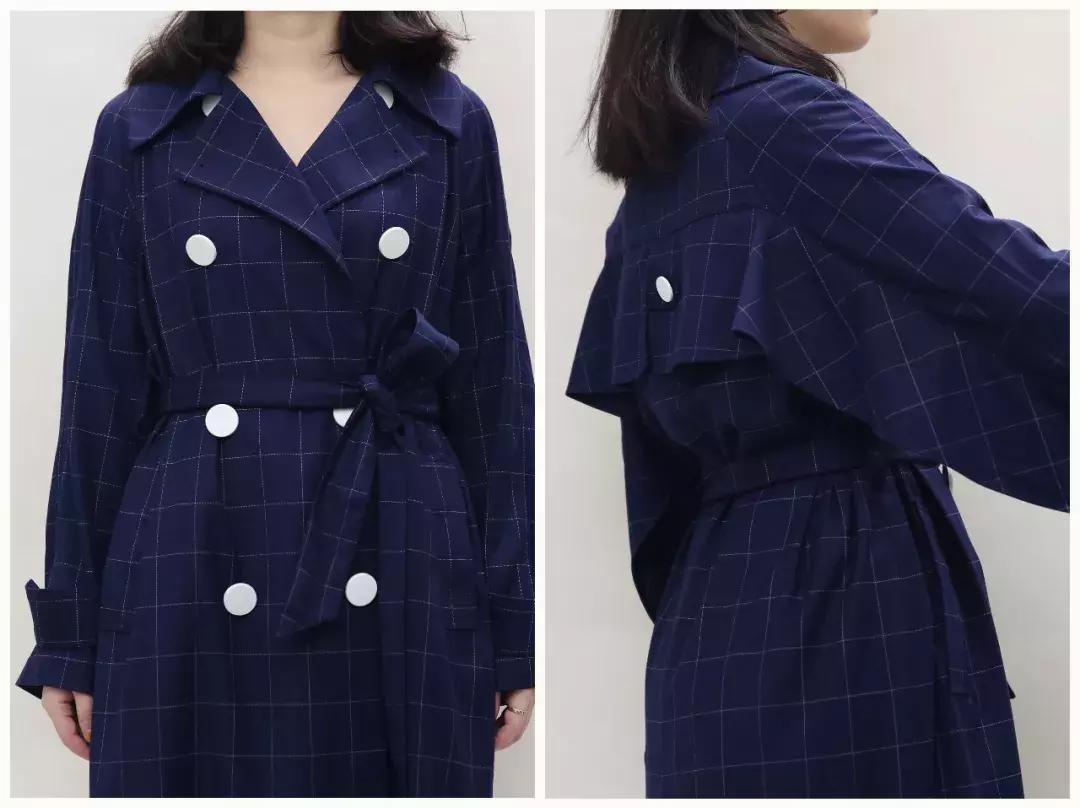 真人版试穿衣服,真人试穿黄金风衣