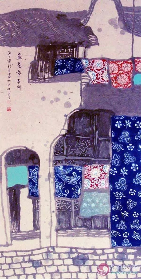 曹天舒水墨画欣赏,曹天舒水墨作品