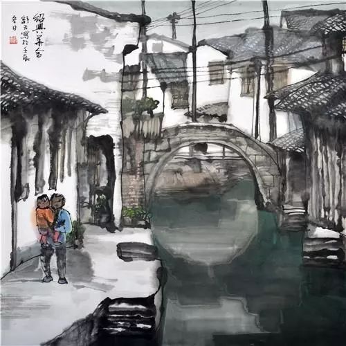 曹天舒水墨画欣赏,曹天舒水墨作品