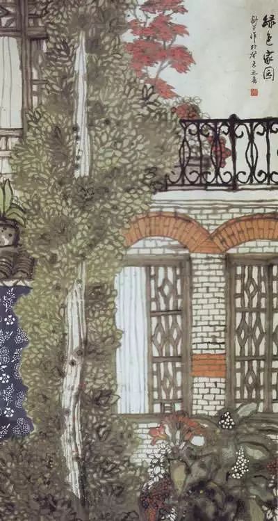 曹天舒水墨画欣赏,曹天舒水墨作品