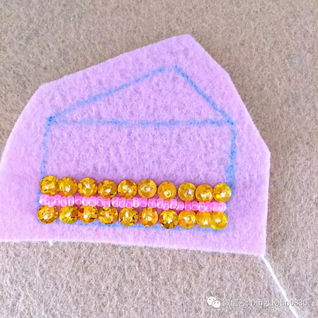 串珠刺绣教程图解,串珠刺绣手工