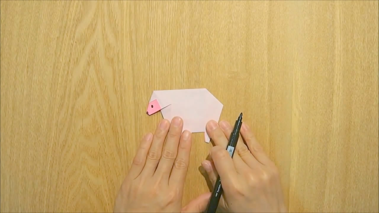 折纸小羊最简单的方法,小羊折纸简单教程