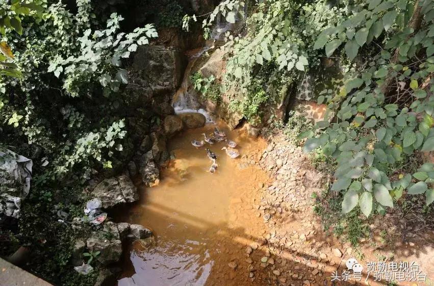 云南红河弥勒瀑布,弥勒滴水滩瀑布