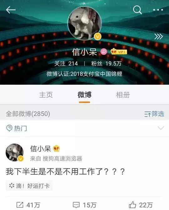 “锦鲤”信小呆的经历,中国锦鲤信小呆环游世界2年归来