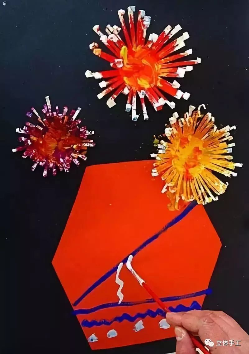 重阳节手工全红色贺卡,重阳节礼物手工贺卡简单又惊喜