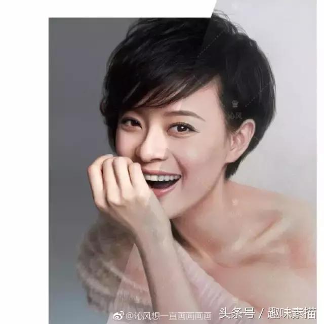 赵丽颖彩铅手绘清晰,赵丽颖彩铅画教程简单