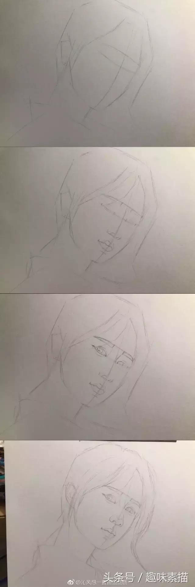 赵丽颖彩铅手绘清晰,赵丽颖彩铅画教程简单