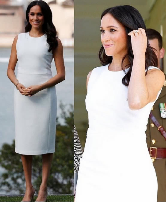 梅根王妃穿高跟鞋,梅根王妃换高跟鞋