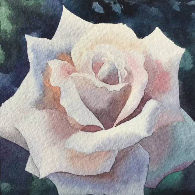 情人节用丙烯画画,情人节教我们画玫瑰