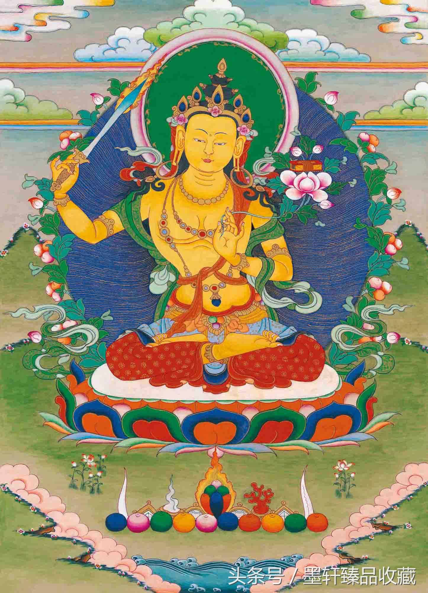 唐卡古画入门教学视频,国画临摹画册零基础