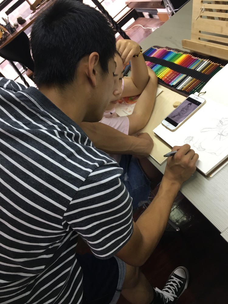 南京方圆画室图片大全,零基础插画设计画室