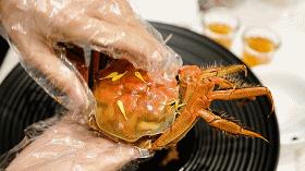 吃蟹的季节说说,吃蟹子的季节