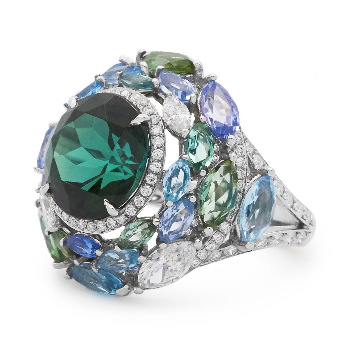 蒂芙尼18k金戒指1837,拉莫尔