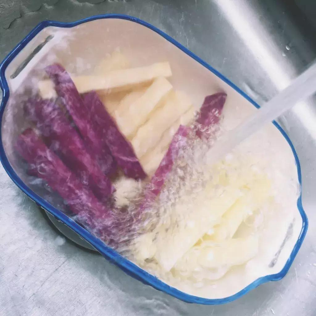 宝宝辅食薯条平底锅,宝宝辅食芝士薯条的做法