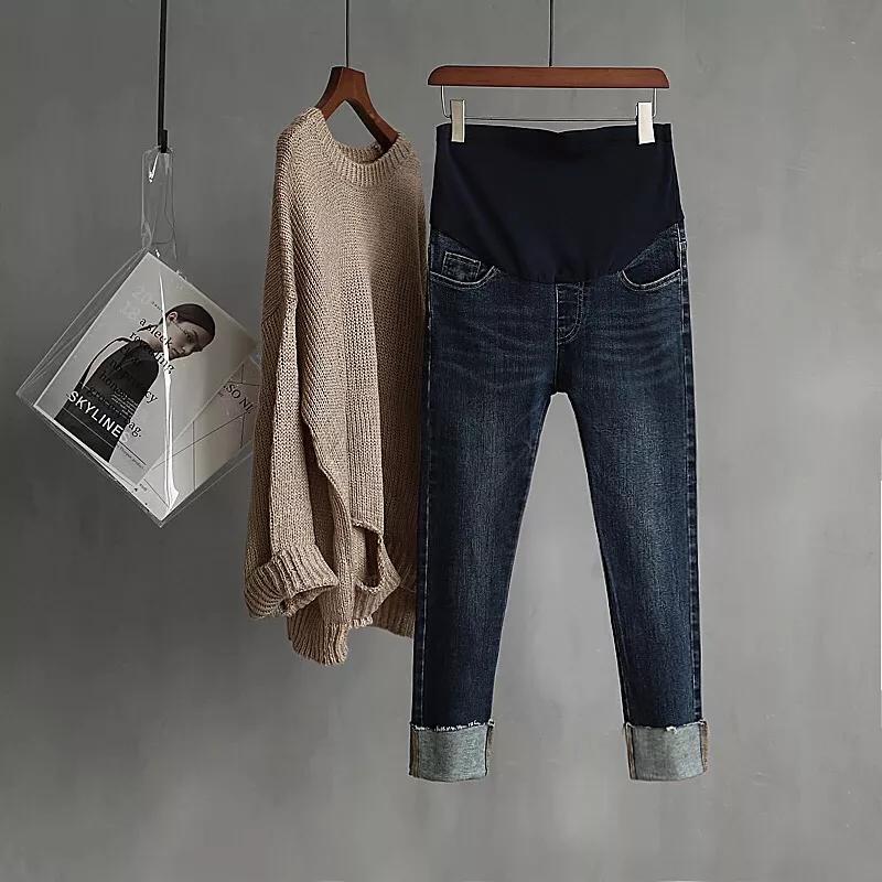 好看的孕妈冬季穿搭,孕妈潮流春季穿搭