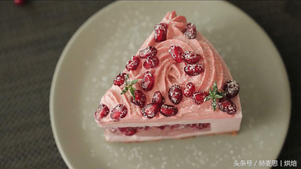 红丝绒咸奶油芝士蛋糕,漂亮又美味的红丝绒芝士蛋糕