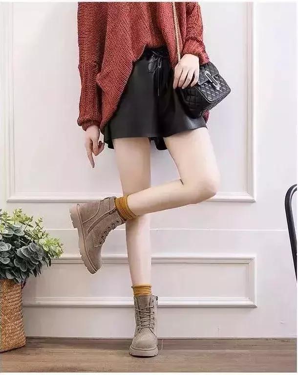 显腿瘦显腿直的靴子,显腿瘦的长筒靴子