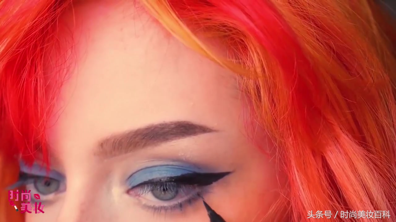 让妆容更精致的化妆技巧,圆脸单眼皮肿眼泡妆容欧美妆