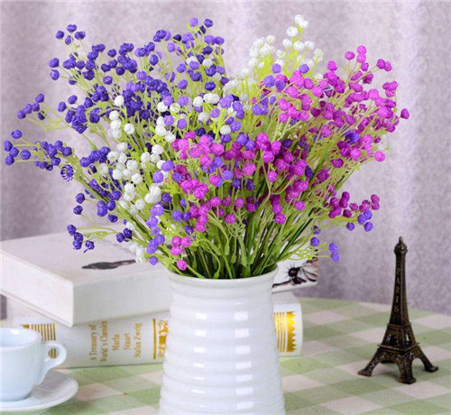 干花制作方法花艺,情人草干花和满天星干花插花