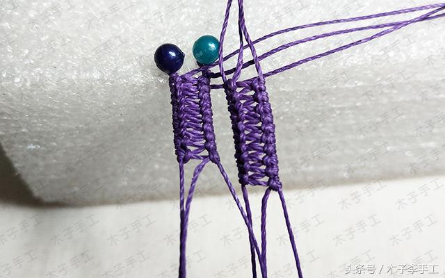闺蜜同款金豆手链编法,闺蜜手链编法教程大全