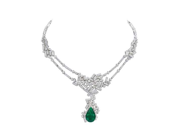 晚宴项链饰品,奢华风项链宴会