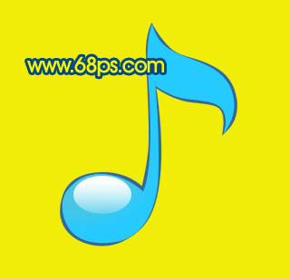 ps怎么做音符小图案,ps制作水晶文字教程