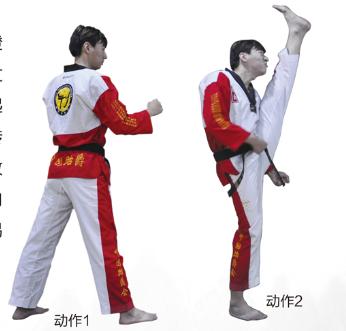 跆拳道实战中旋踢后面加什么腿法,跆拳道里面的打麻将准能赢的腿法