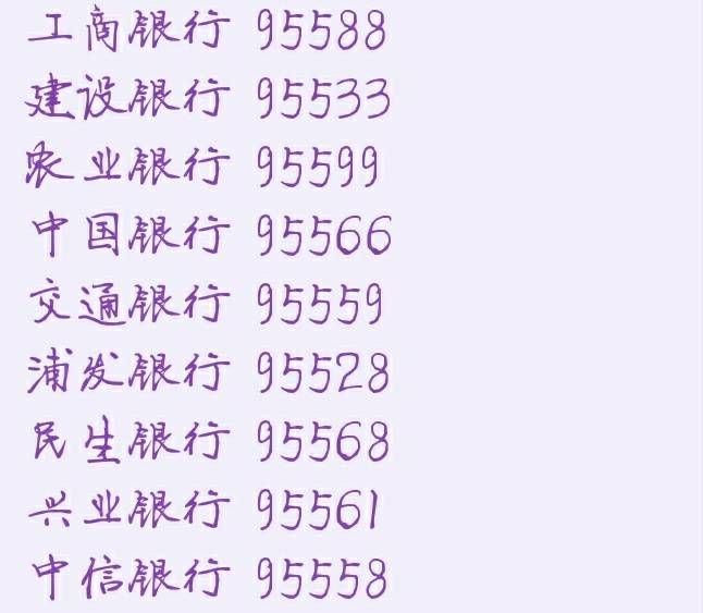 关于所有部门的电话,各种部门的电话