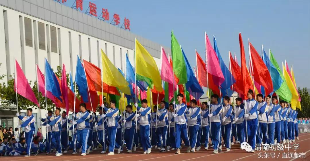 渭南桃园小学运动会开幕式,渭南小学生运动会开幕式