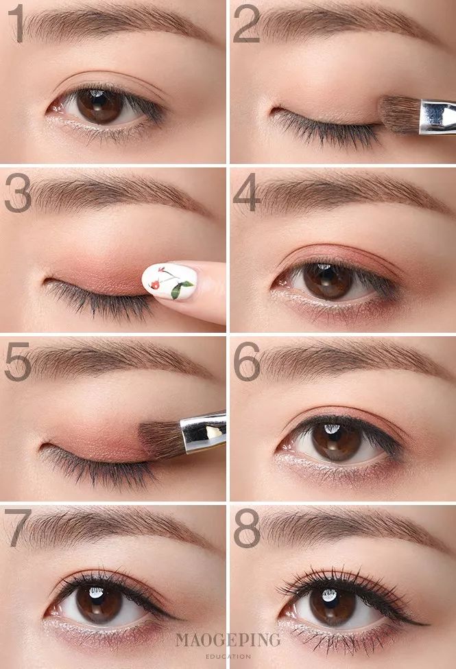 买眼影盘不会配色怎么办,买了眼影不会画详细图解