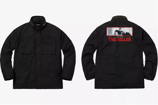 周润发supremet恤,supremet恤周润发细节