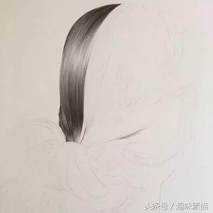 几招教你画头发,一分钟教你画头发