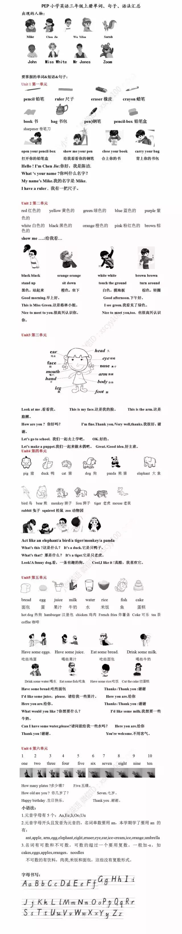 人教版pep三年级英语上册教学视频,pep三年级英语上册单词默写表打印