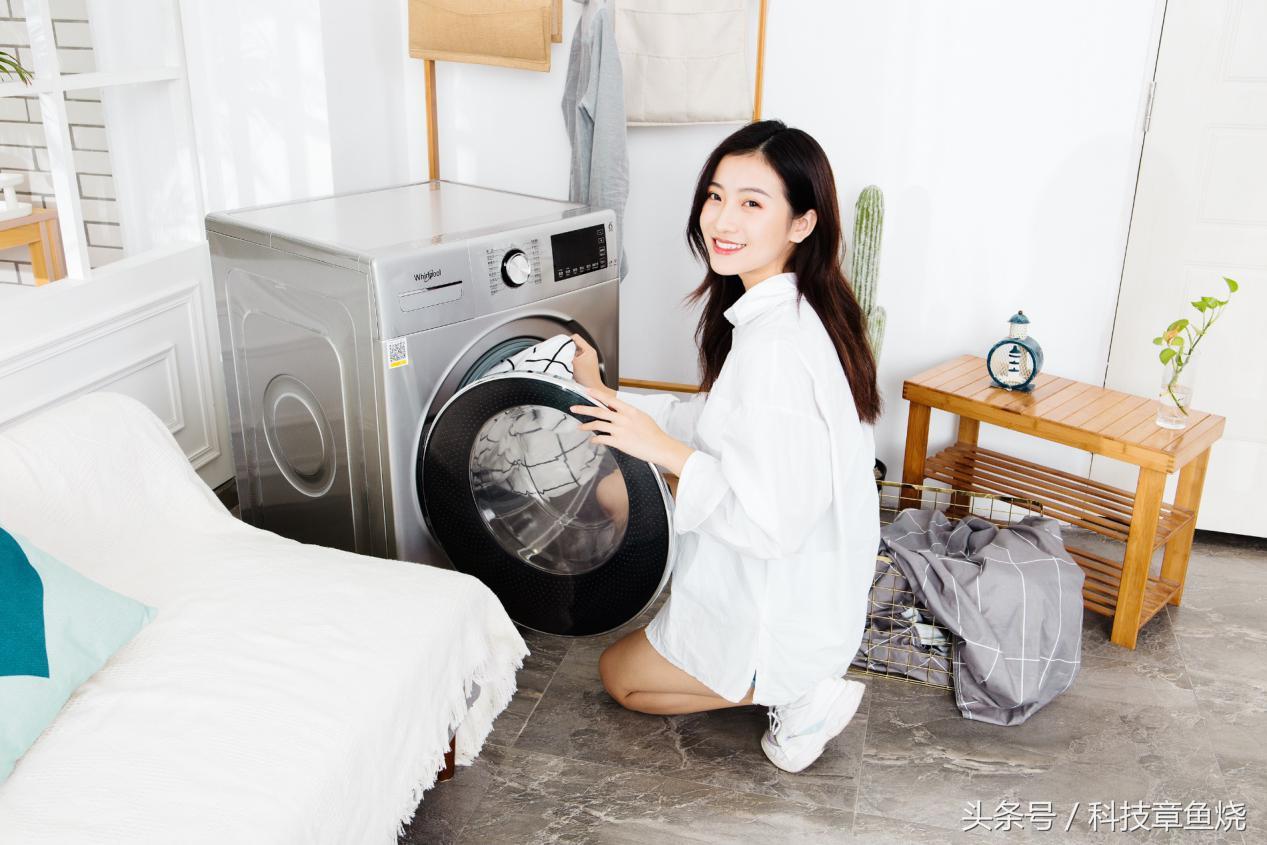 亲身体验洗衣机好用,体验惠而浦进口干衣机