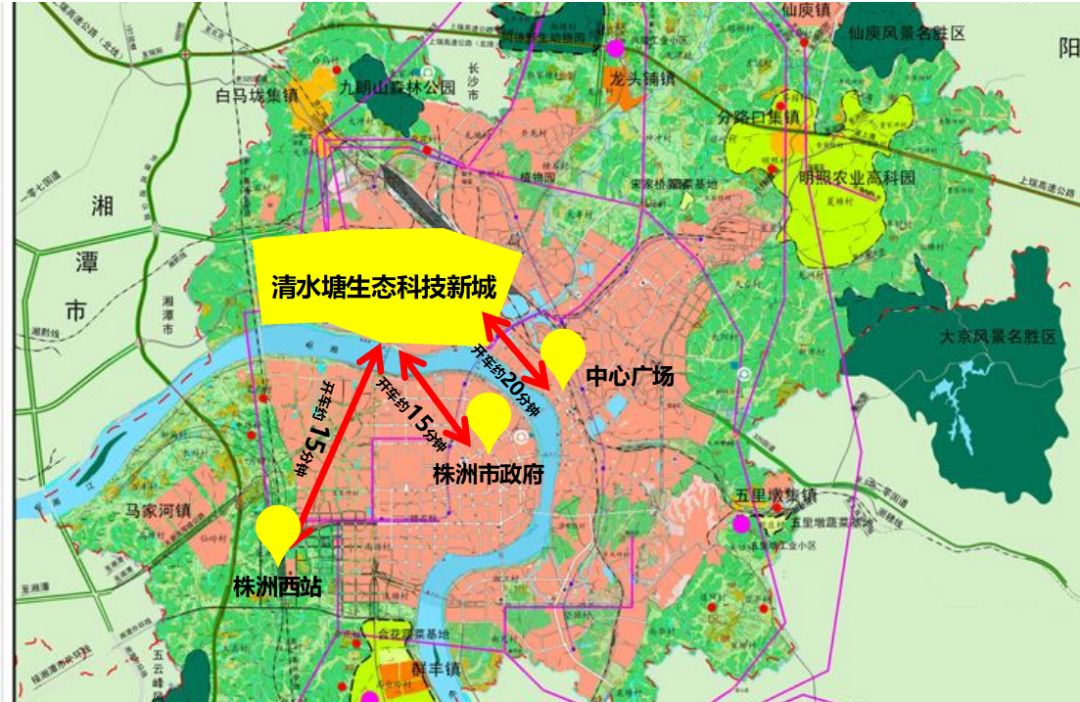 株洲清水塘工业区未来发展怎么样,株洲清水塘片区项目