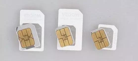 移动sim卡演变,手机sim卡最新形状