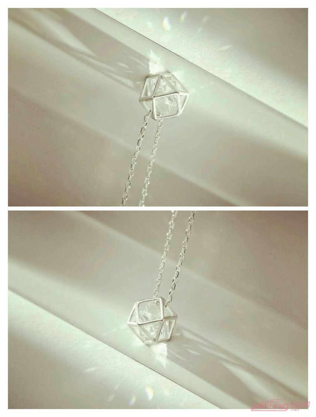 针织衫配上一条美美哒项链，胸前的风景，点缀的是整个秋冬