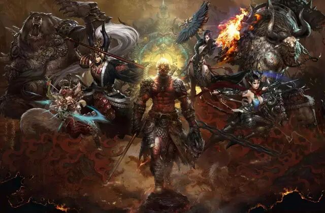 中国网游发展史剑灵,网络游戏排行榜2018剑灵