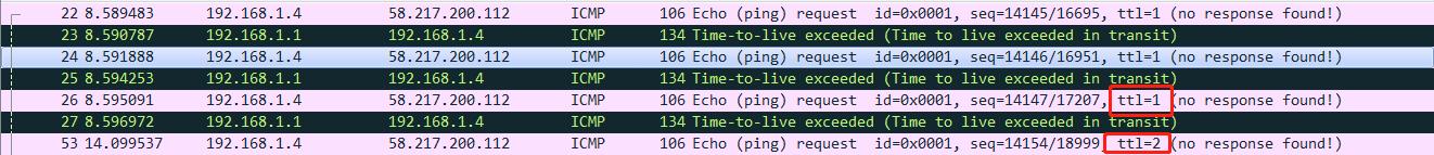 路由跟踪,traceroute追踪路由